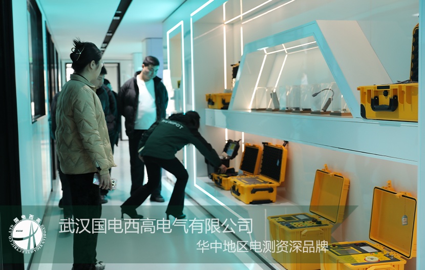 客户来访 |河南电气集团考察国电西高多款电气试验装置